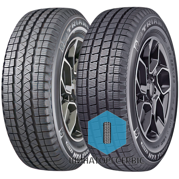 Всесезонная шина Triangle SeasonX Van TA702 205/65 R16C 107/105T для легковых авто 494988 фото